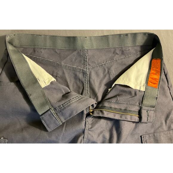 Red Kap Men's Double Knee No Scratch Tradesmen Work Pants - GRAY W36 x L30 - Picture 3 of 10